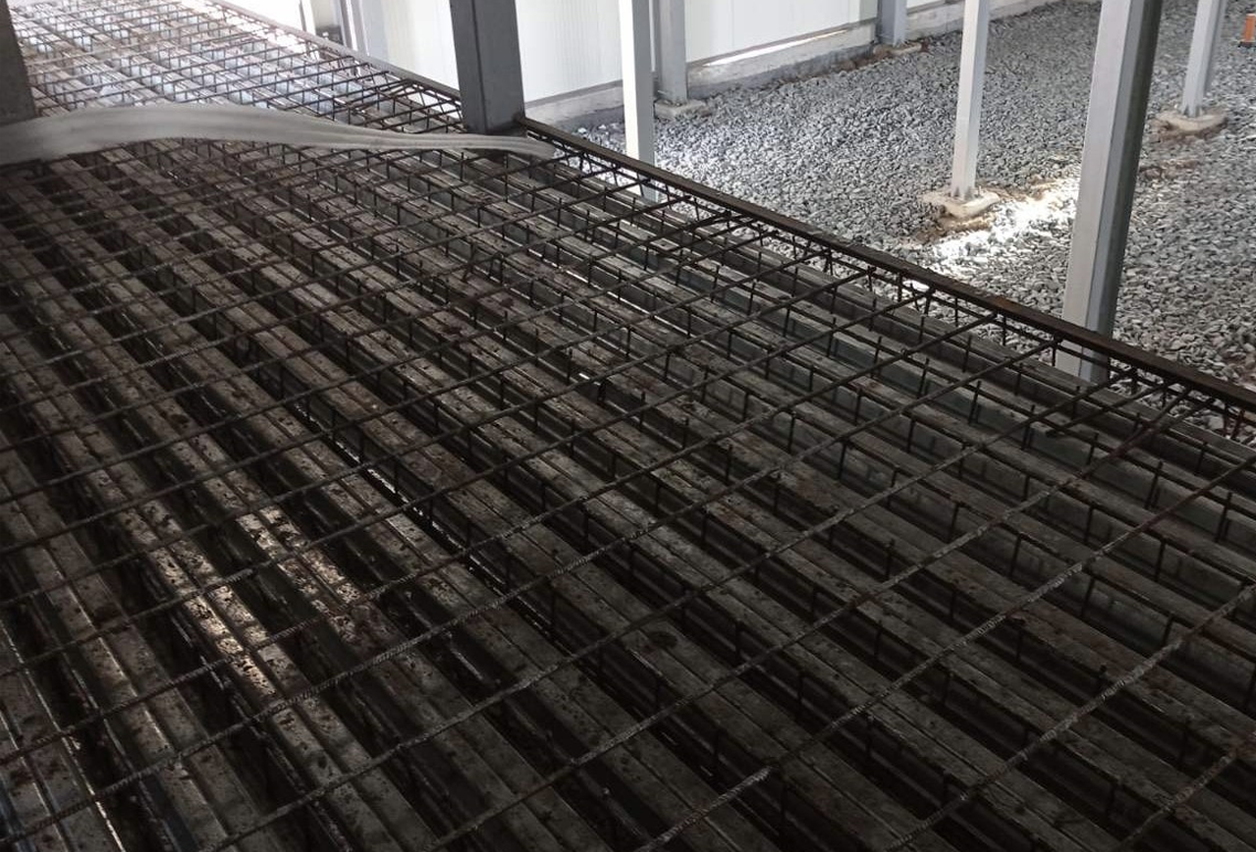 Укладання армованої сітки